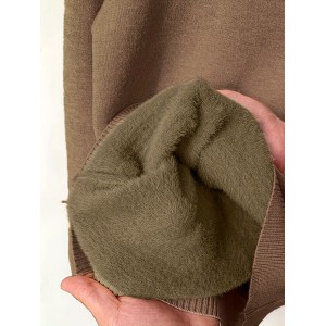 Solid Turtle Neck Pullover Sweater, Casual Long Sleeve Thermal Sweater For Fall & Winter, Women's Clothing