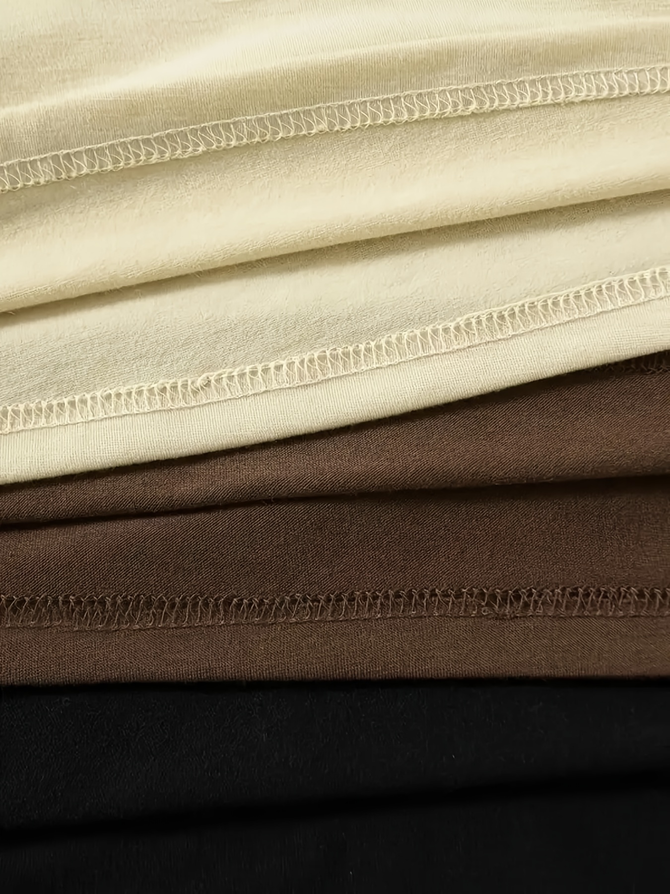 3 packs crew neck crop t shirts casual short sleeve top for spring summer womens clothing details 4